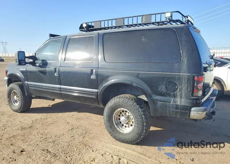 2001 Ford Excursion Limited from USA, damaged, VIN 1FMNU42S41EB01039